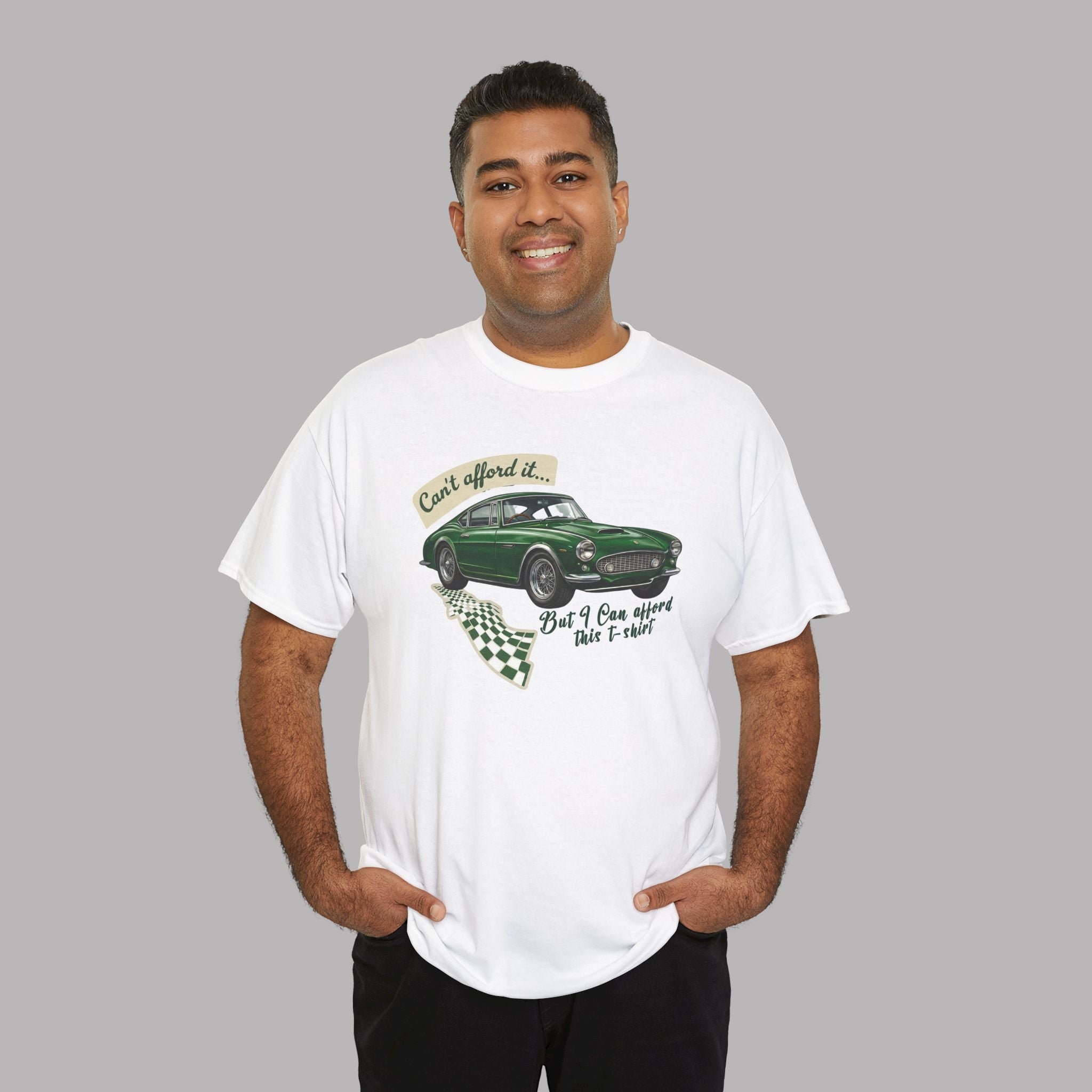 Vintage Sports Car T-Shirt – Can’t Afford It Tee
