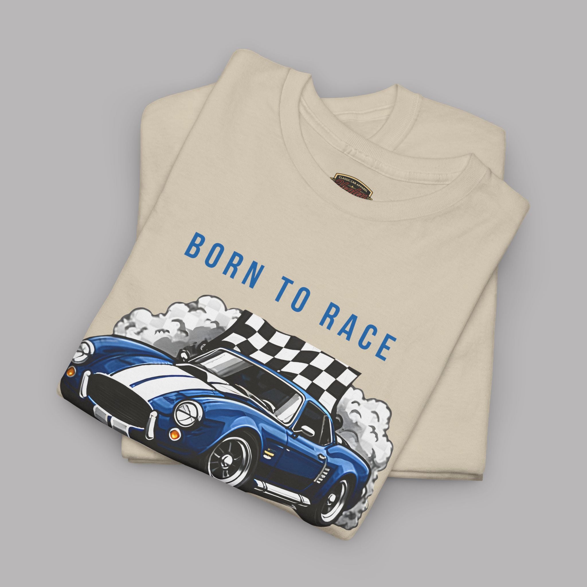 Born to Race T-Shirt – Vintage Muscle Car Graphic Tee