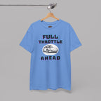 Full Throttle Ahead Tee | Vintage Sports Car Graphic T-Shirt