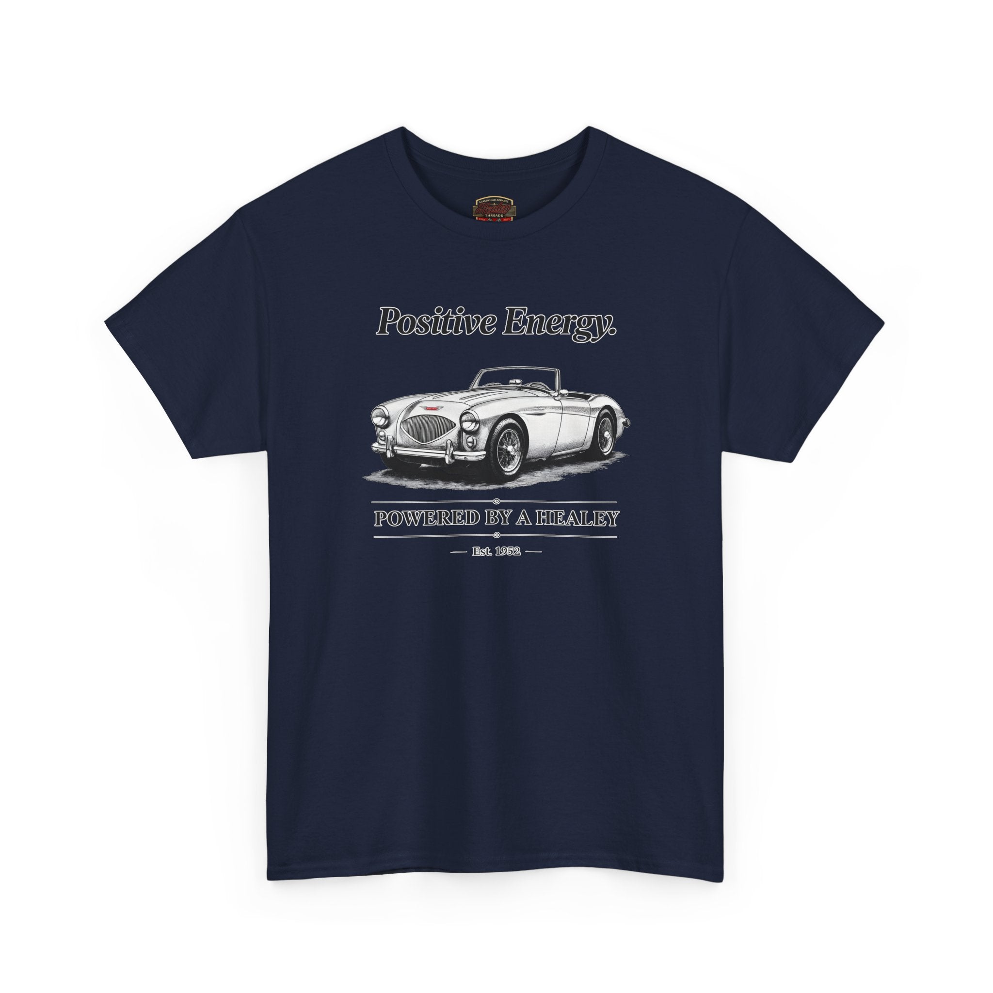 Healey Classic Car T-Shirt - Positive Energy - Healey Threads
