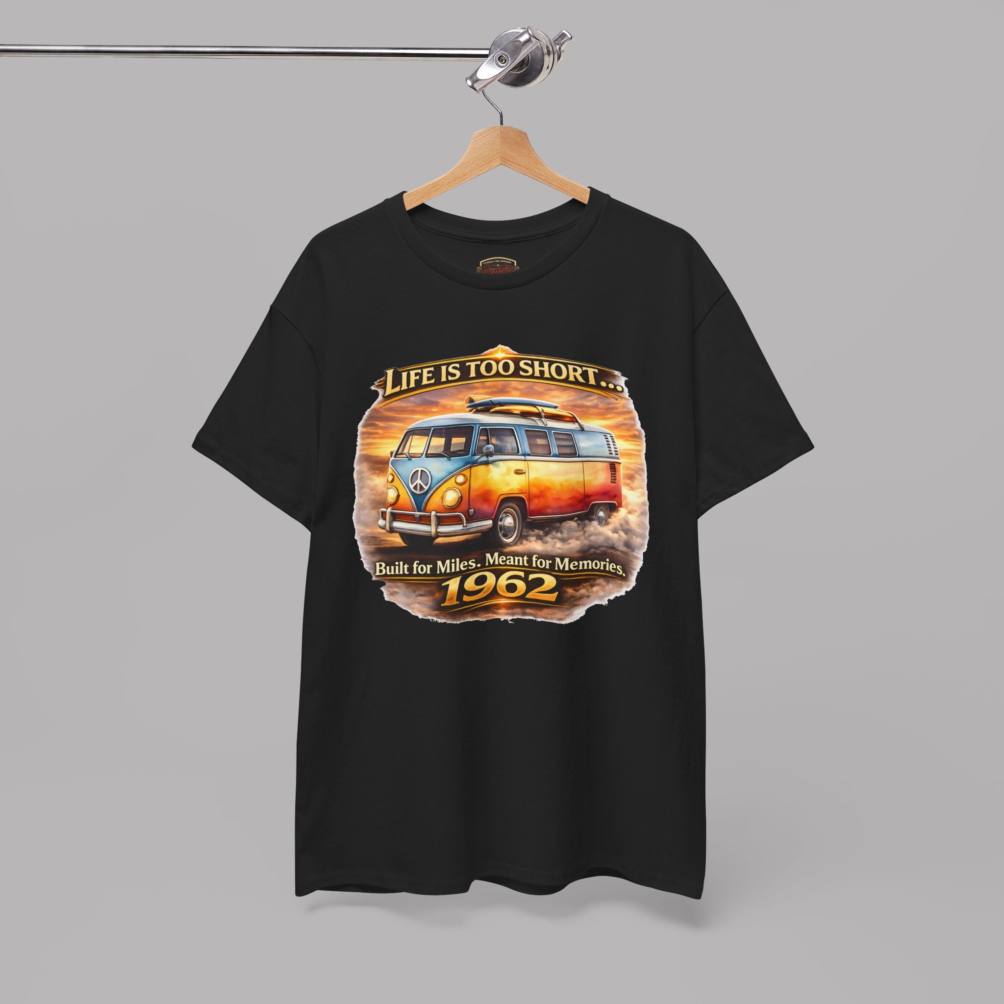 Vintage Camper Van T-Shirt 1962 - Healey Threads Tee