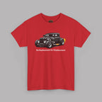 Hot Rod Tee – "No Replacement for Displacement" Classic Car Graphic Shirt