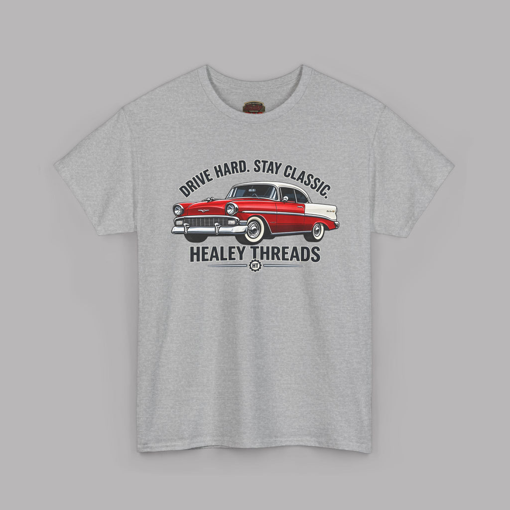 Drive Hard Stay Classic Cruiser Tee | Retro Car Gift