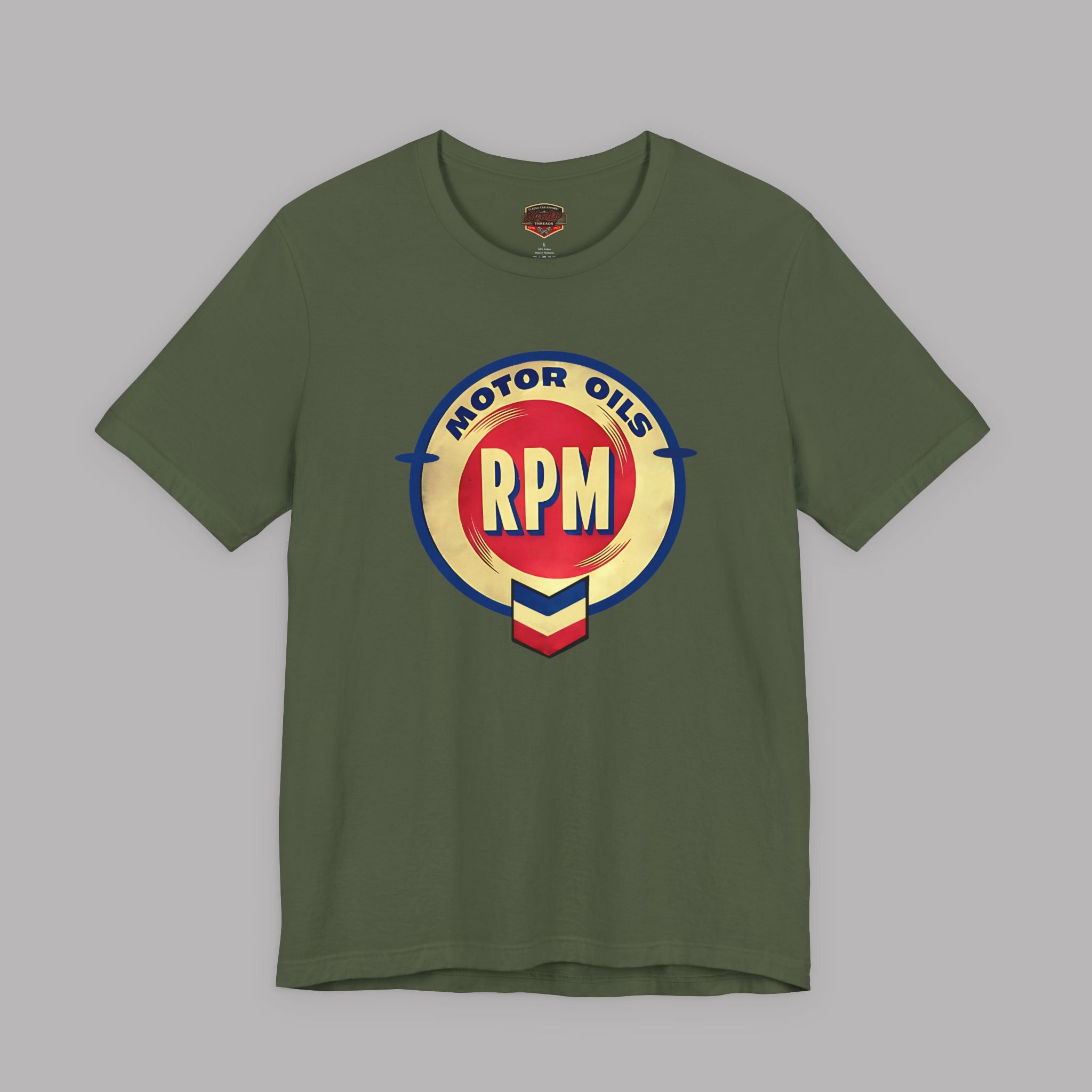 Vintage RPM Motor Oil T-Shirt – Retro Garage Style Tee