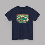 Chrome and Pistons T-Shirt – Vintage Hot Rod Graphic Tee