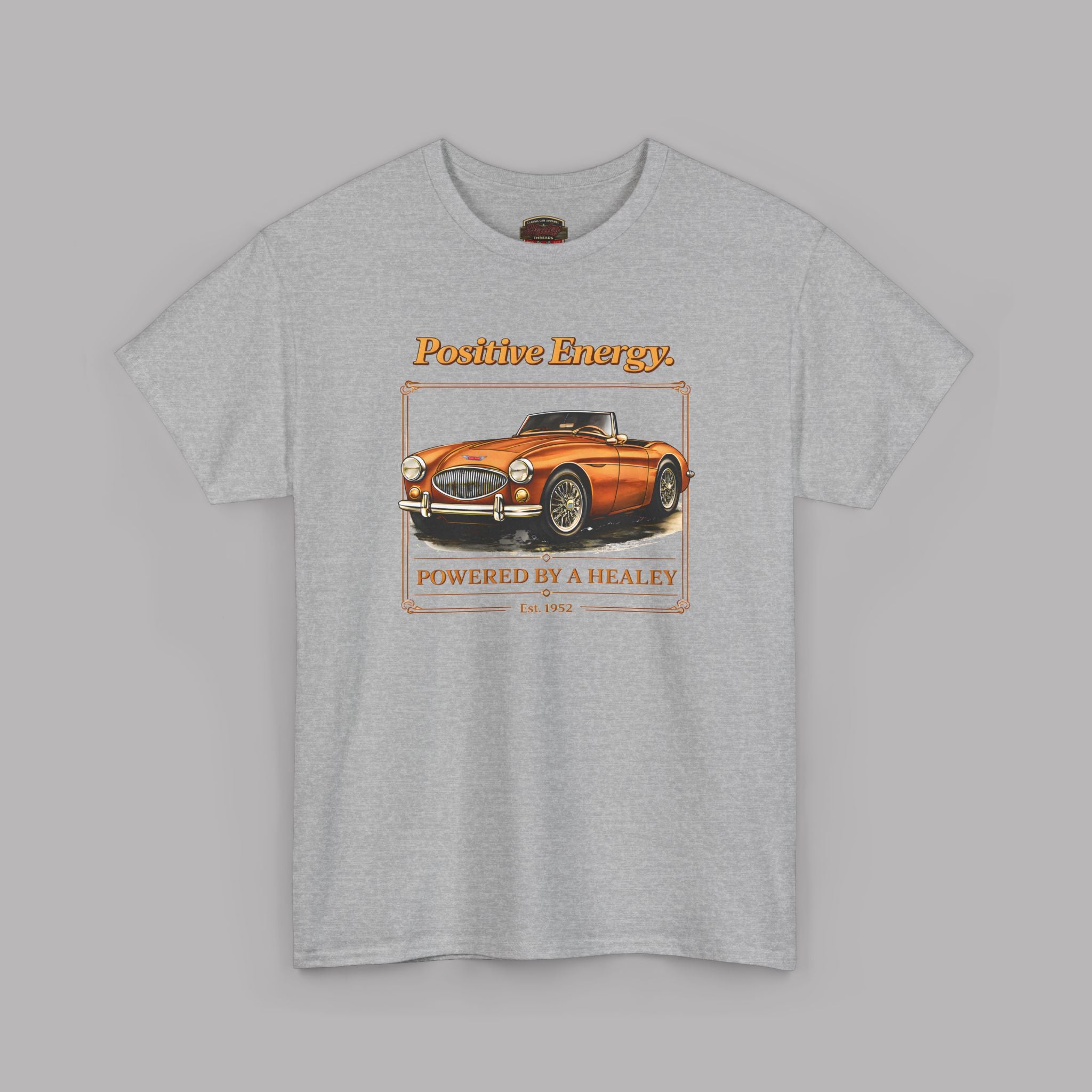 Positive Energy Roadster Tee | Vintage Sports Car Shirt