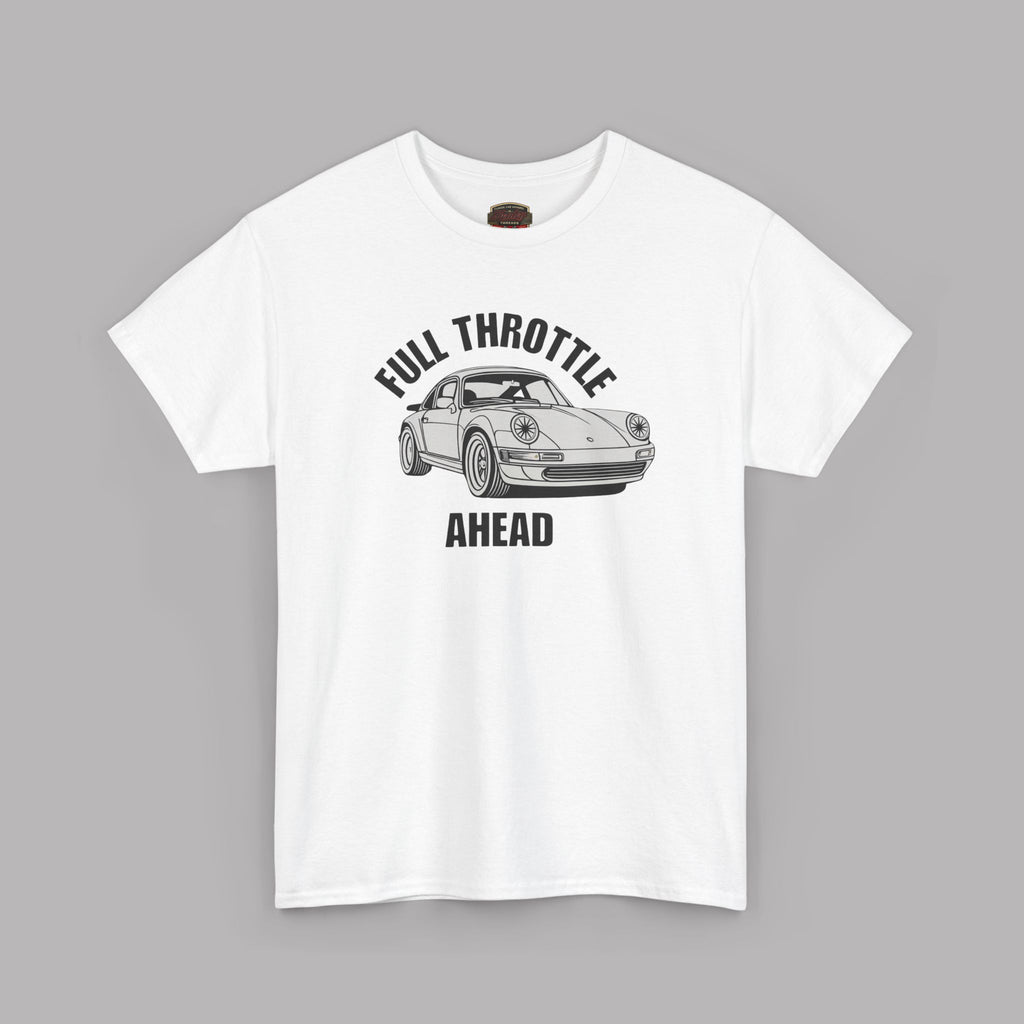 Full Throttle T-Shirt – Vintage Sports Car Graphic Tee