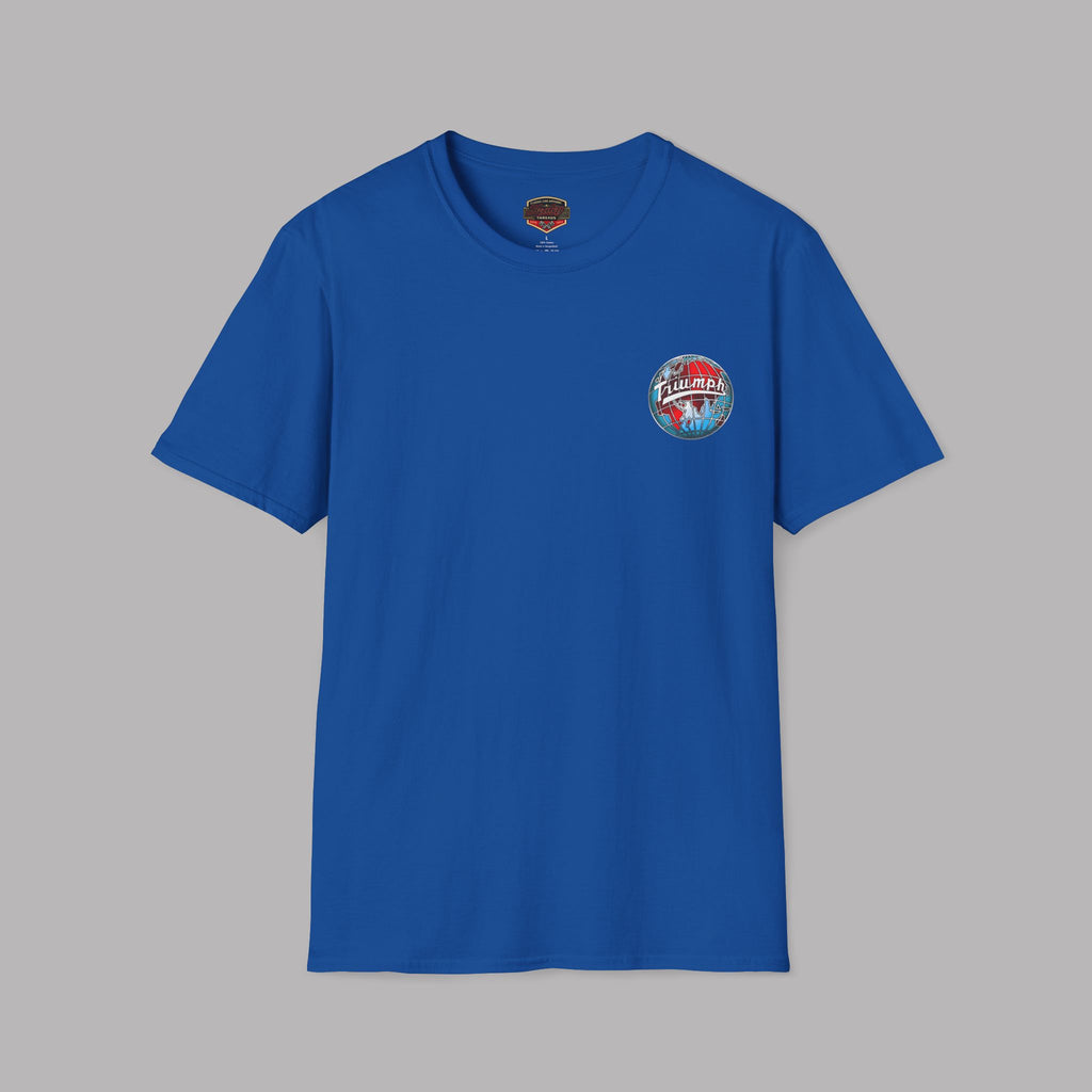 Vintage Triumph Globe T-Shirt – Classic British Moto Tee