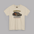 Chrome Fire Attitude Hot Rod Tee | Classic Car Gift Shirt