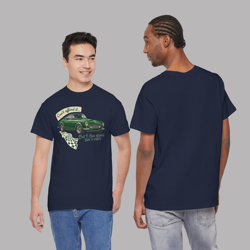 Vintage Sports Car T-Shirt – Can’t Afford It Tee