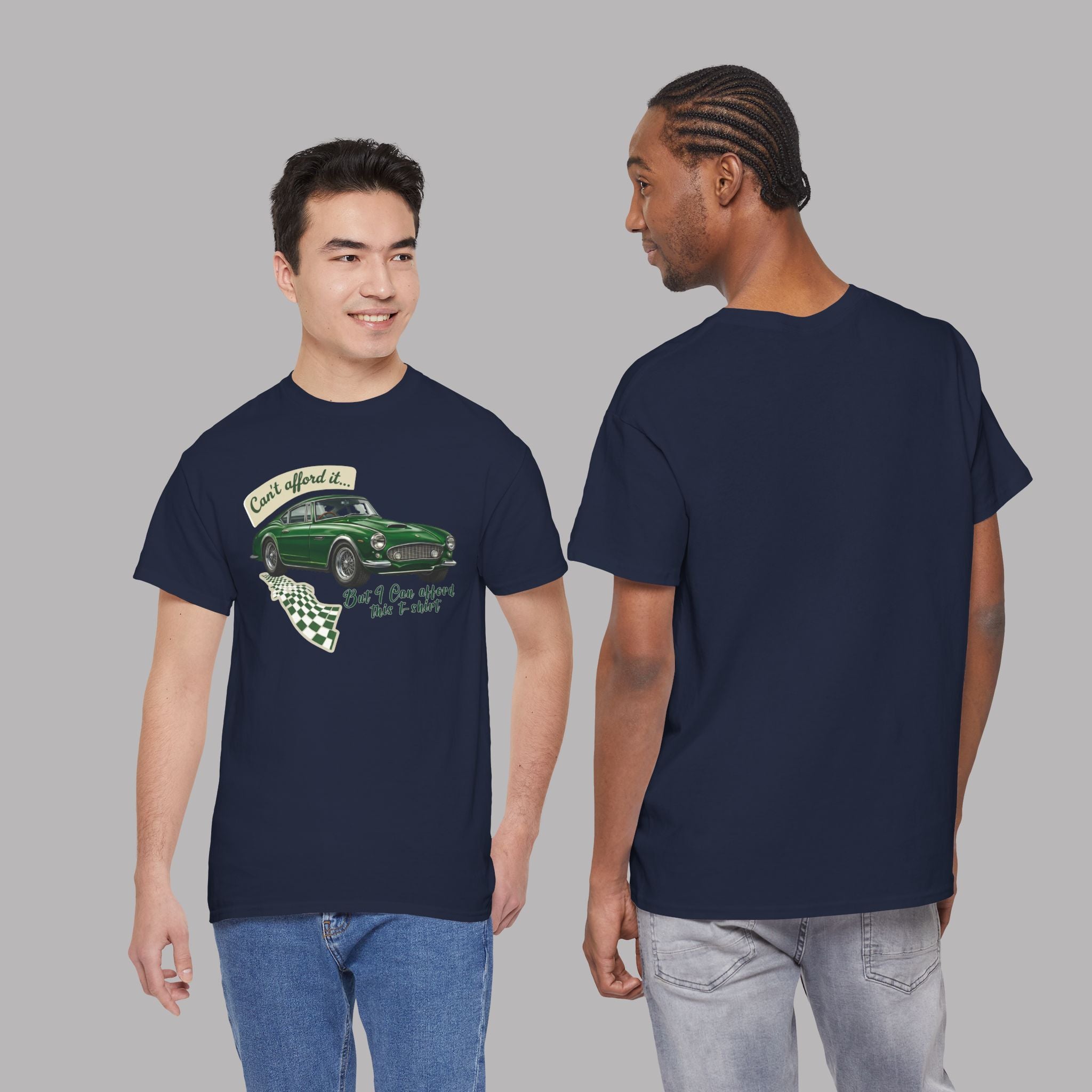 Vintage Sports Car T-Shirt – Can’t Afford It Tee