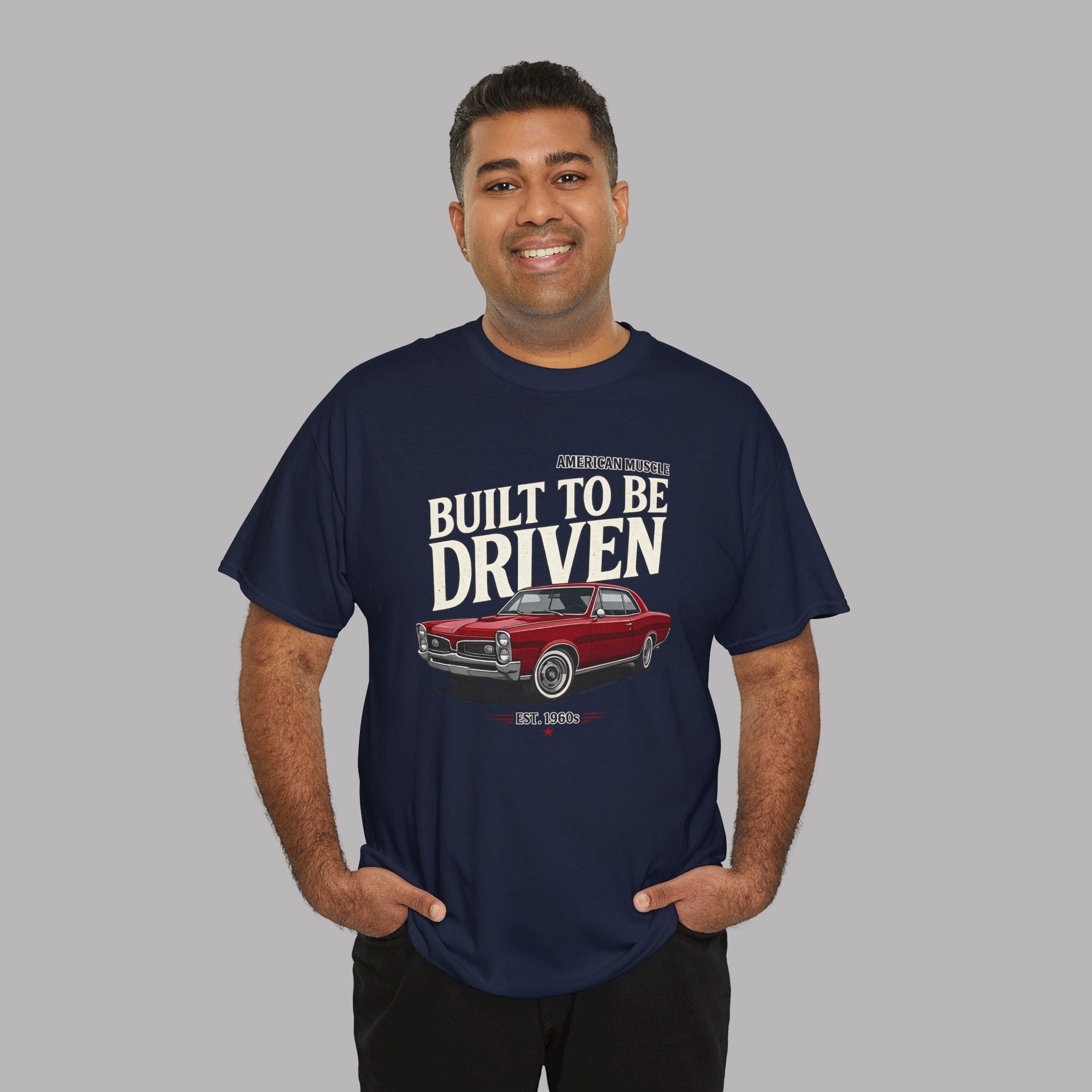 American Muscle Car T-Shirt – Built to Be Driven Tee