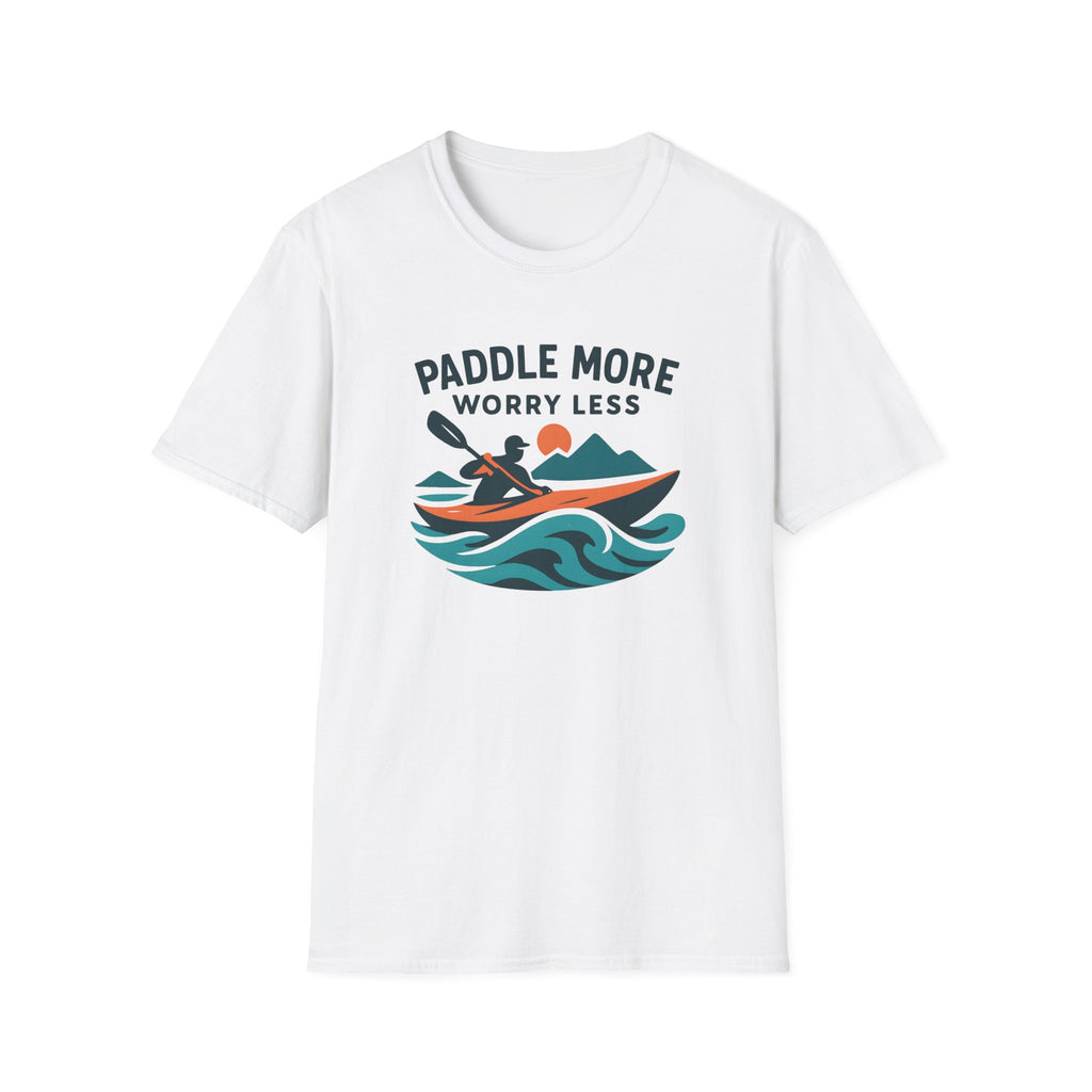 Paddle More Worry Less T-Shirt