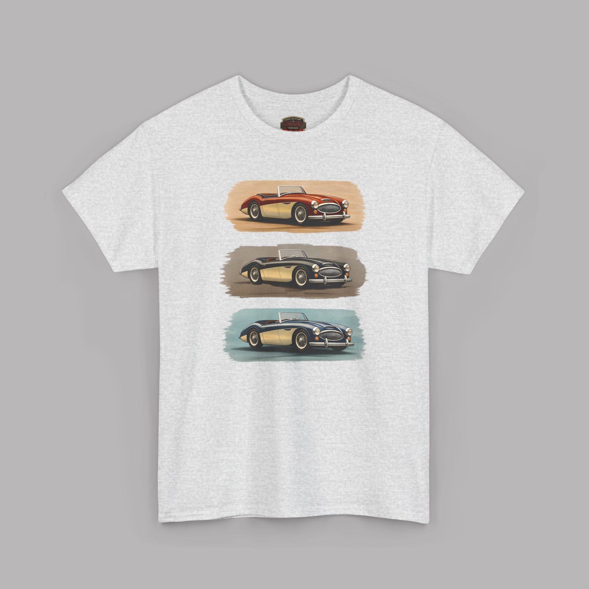 Austin Healey Vintage T-Shirt – Classic Roadster Trio Tee