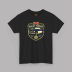 Vintage British Roadster Badge Tee | Classic Racing Shirt