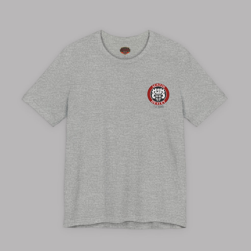 Vintage Healey Roadster Tee | Classic Car Badge Gift Shirt