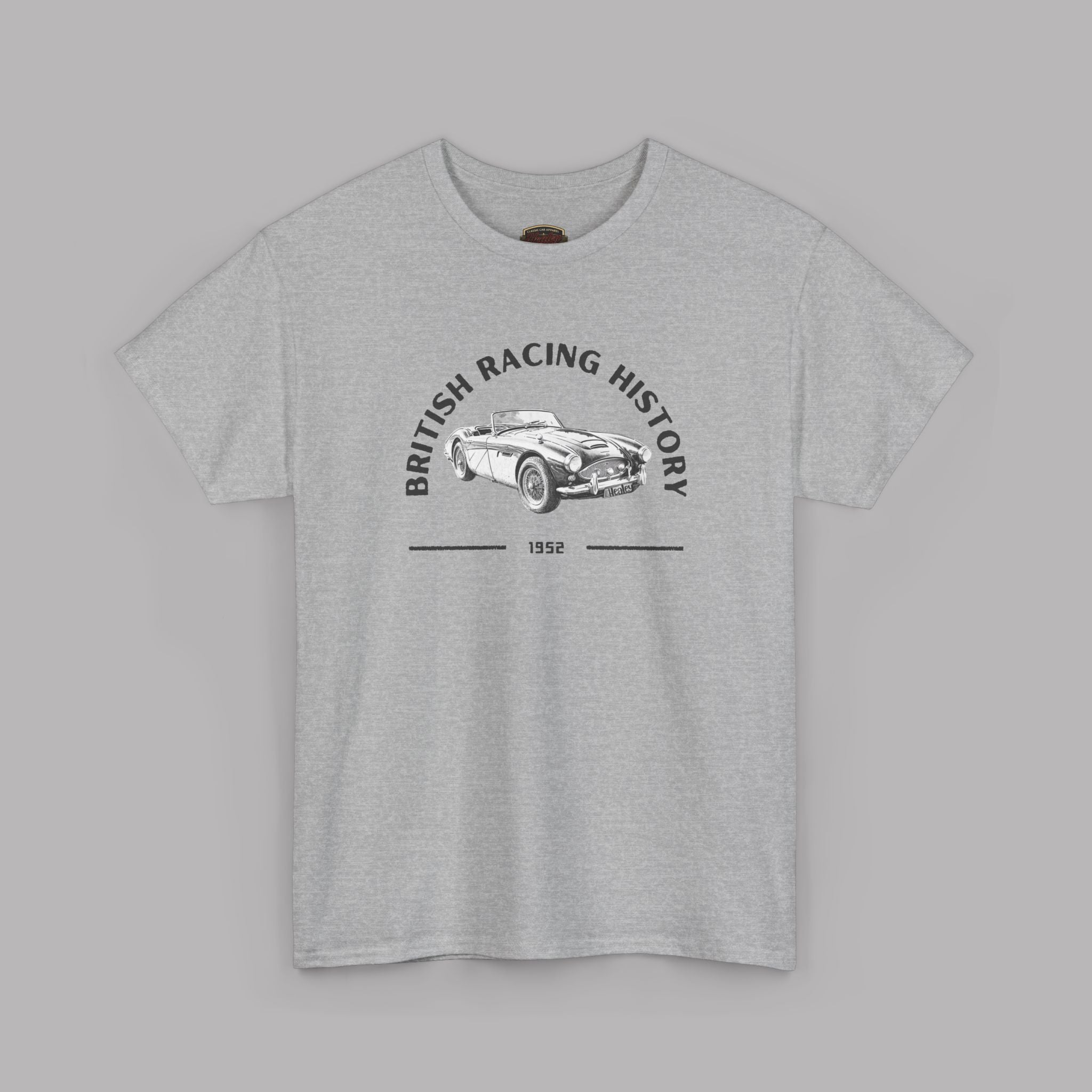 British Racing History Roadster Tee | Vintage Car Shirt
