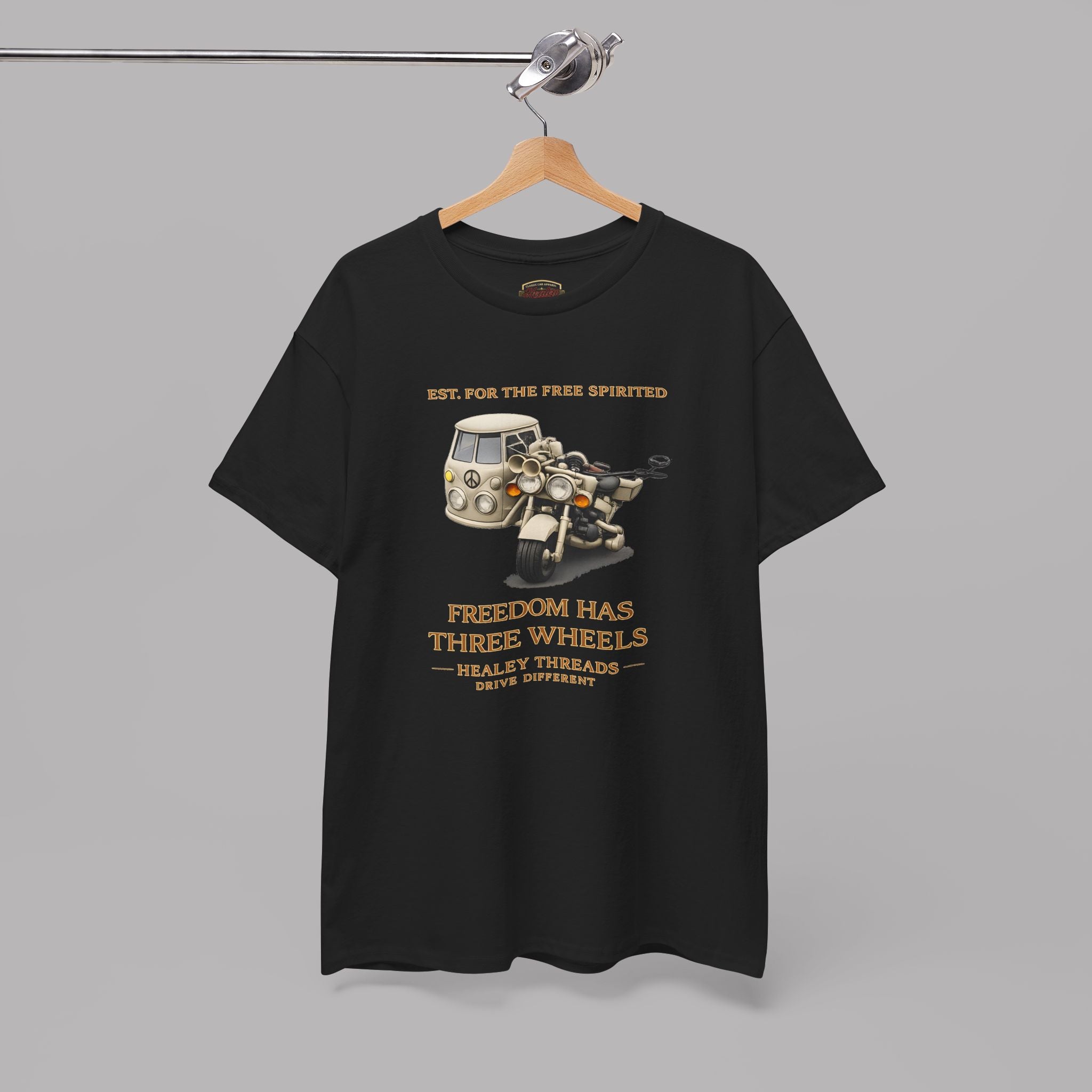 Freedom Has Three Wheels Tee | Retro Trike Van Shirt