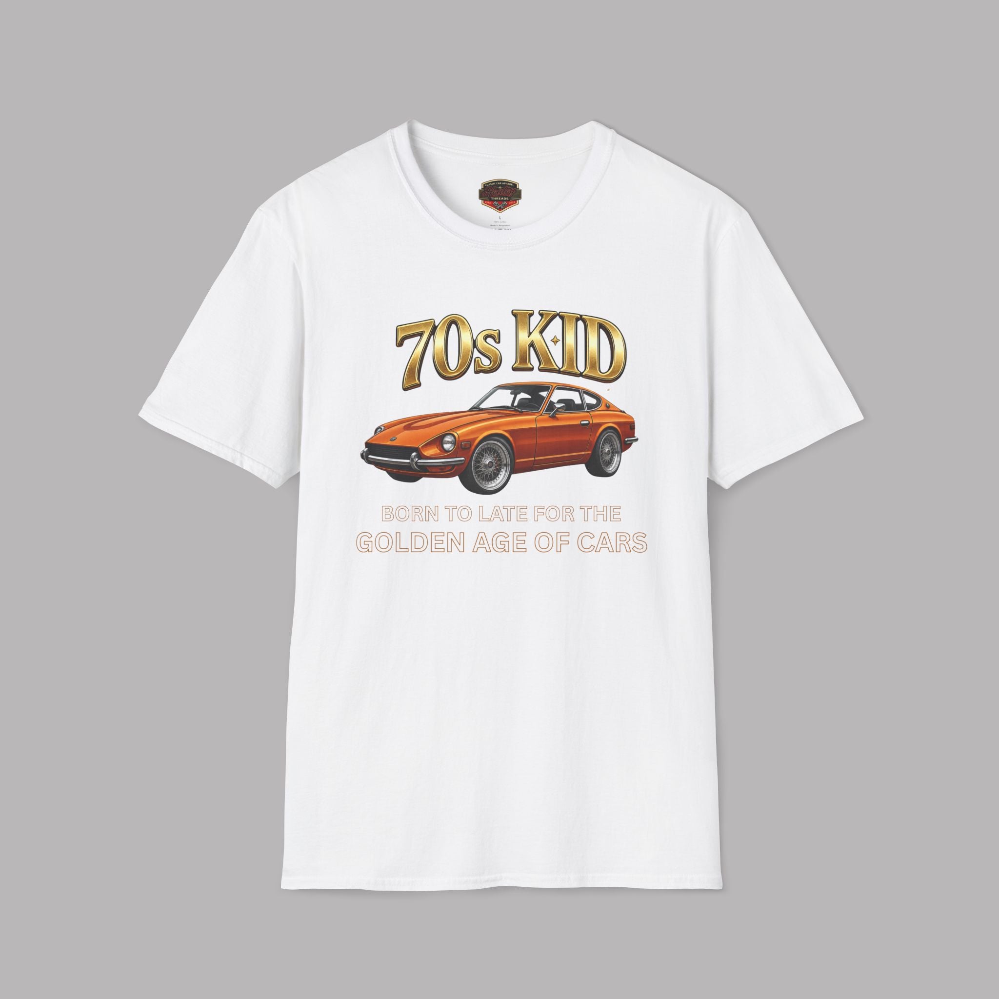 70s Kid Classic Car T-Shirt - Vintage Datsun 240Z Graphic Tee