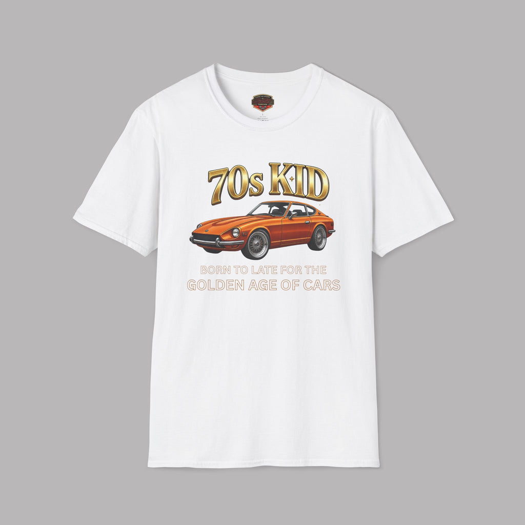 70s Kid Classic Car T-Shirt — Retro Vintage Datsun Design