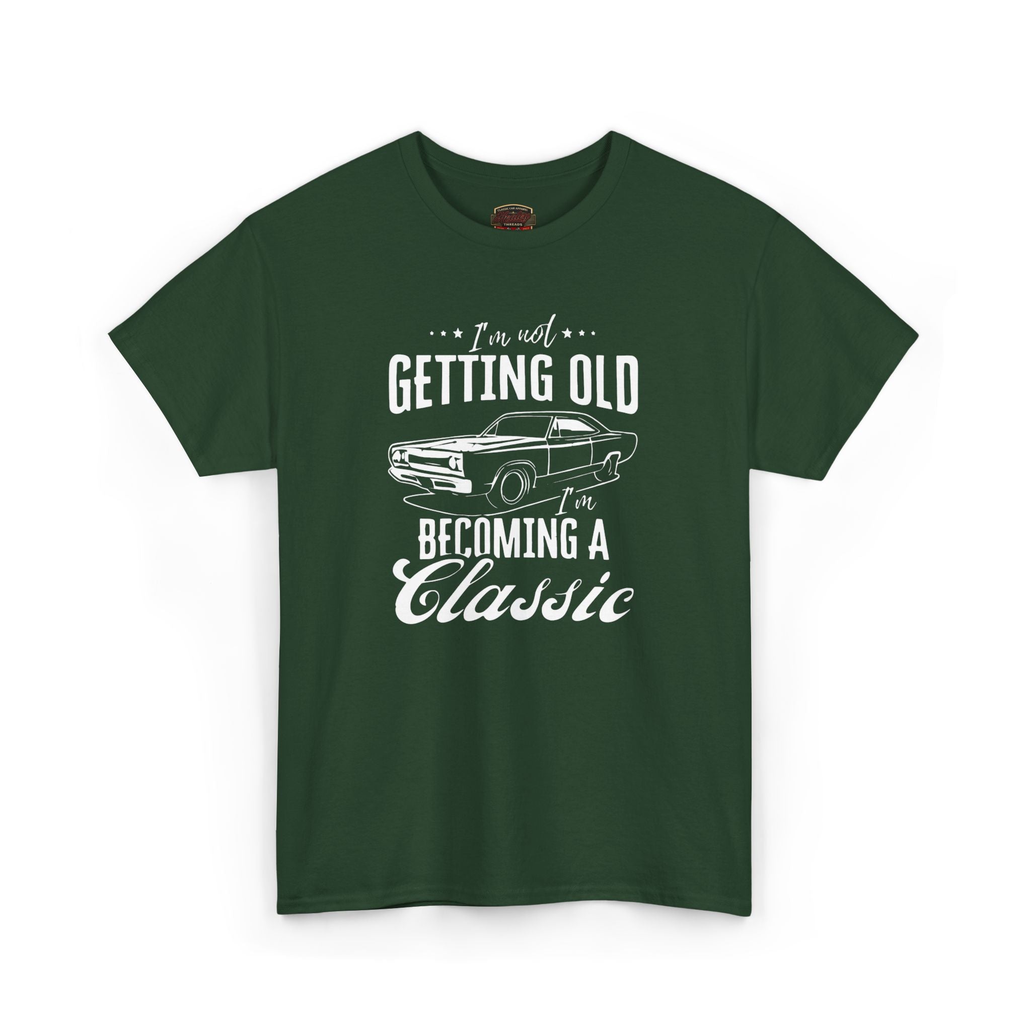 Classic Car Birthday T-Shirt - I'm Becoming a Classic Tee