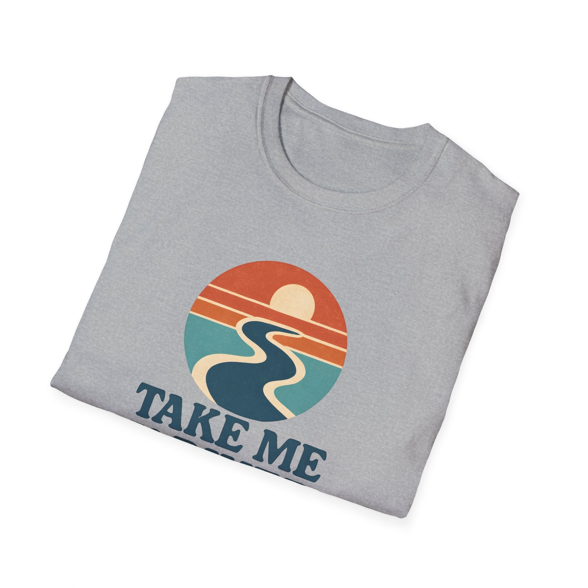 Sunset River Graphic T-Shirt