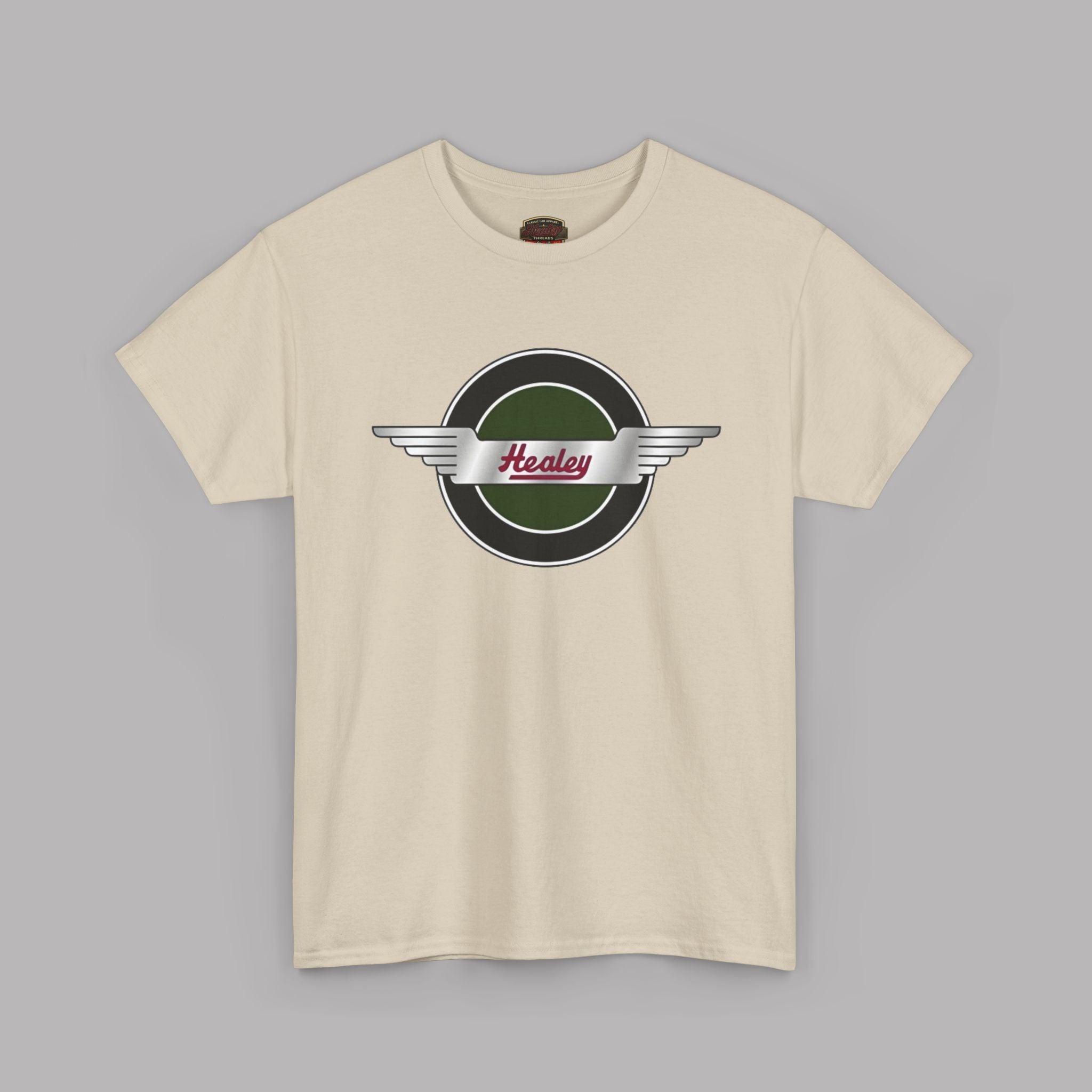 Vintage Healey Badge Tee | Classic Car Enthusiast Gift