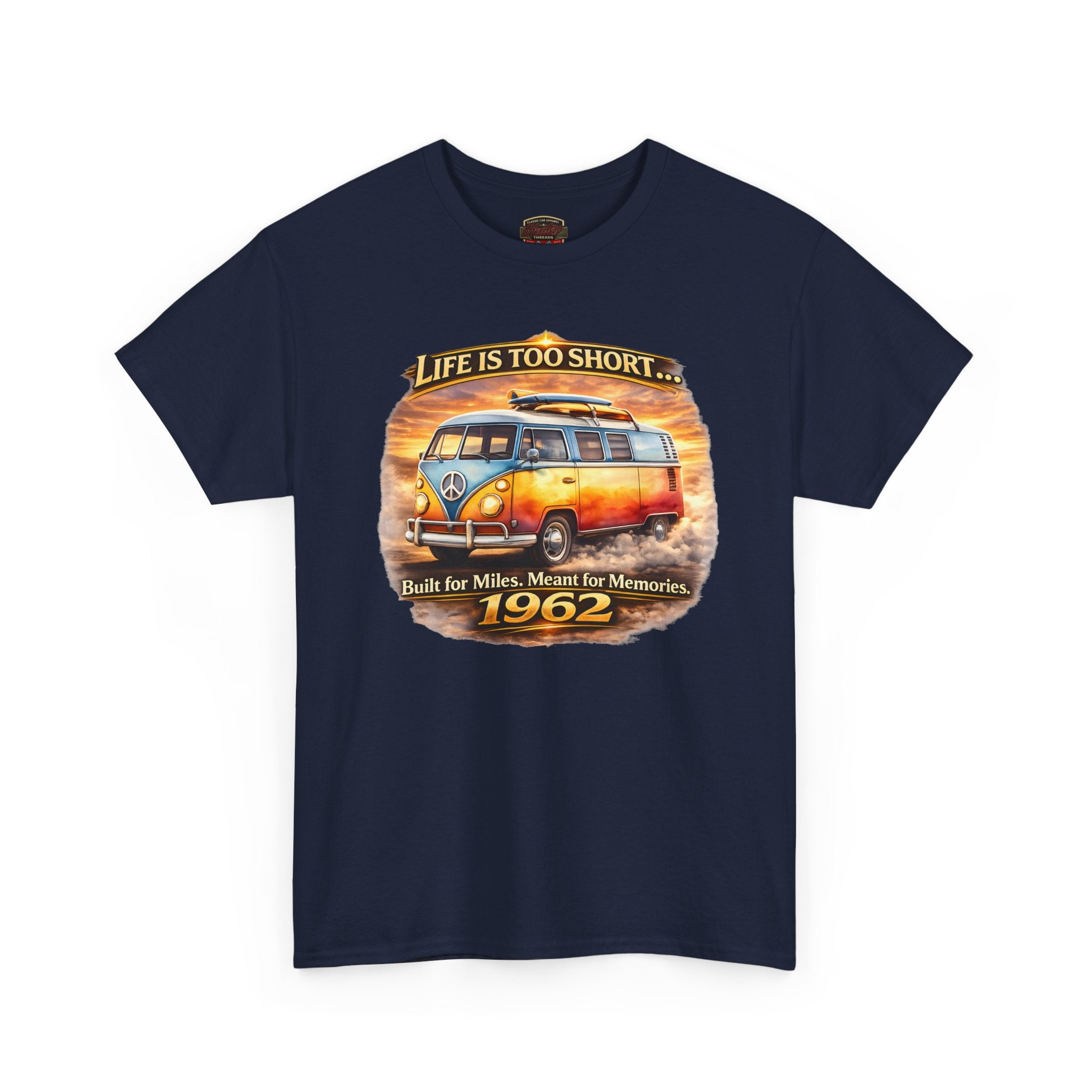Vintage Camper Van T-Shirt 1962 - Healey Threads Tee