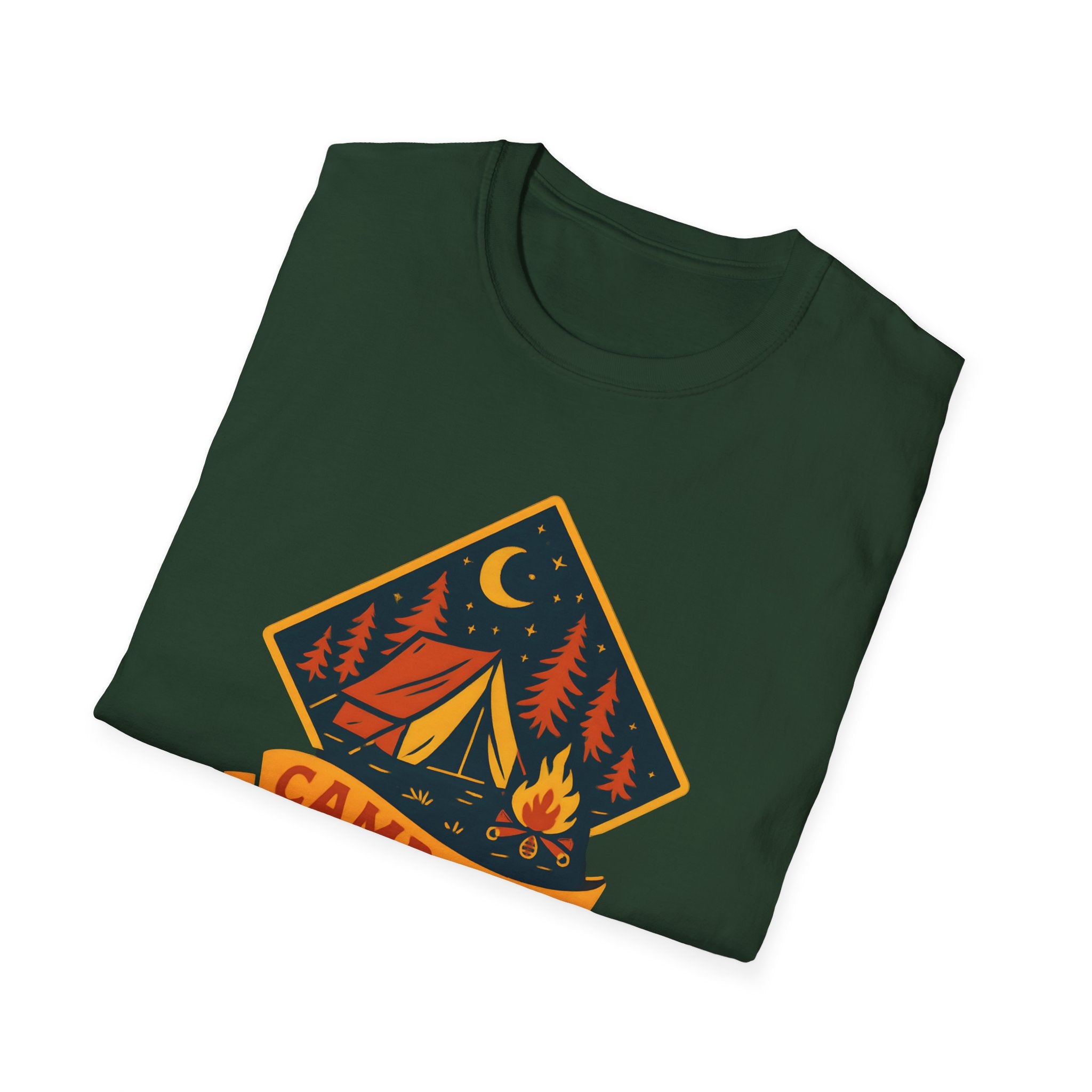Camping Night Campfire T-Shirt