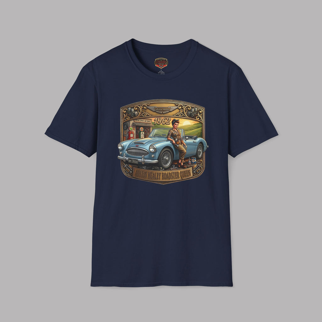 Vintage British Roadster T-Shirt - Classic Sports Car Tee