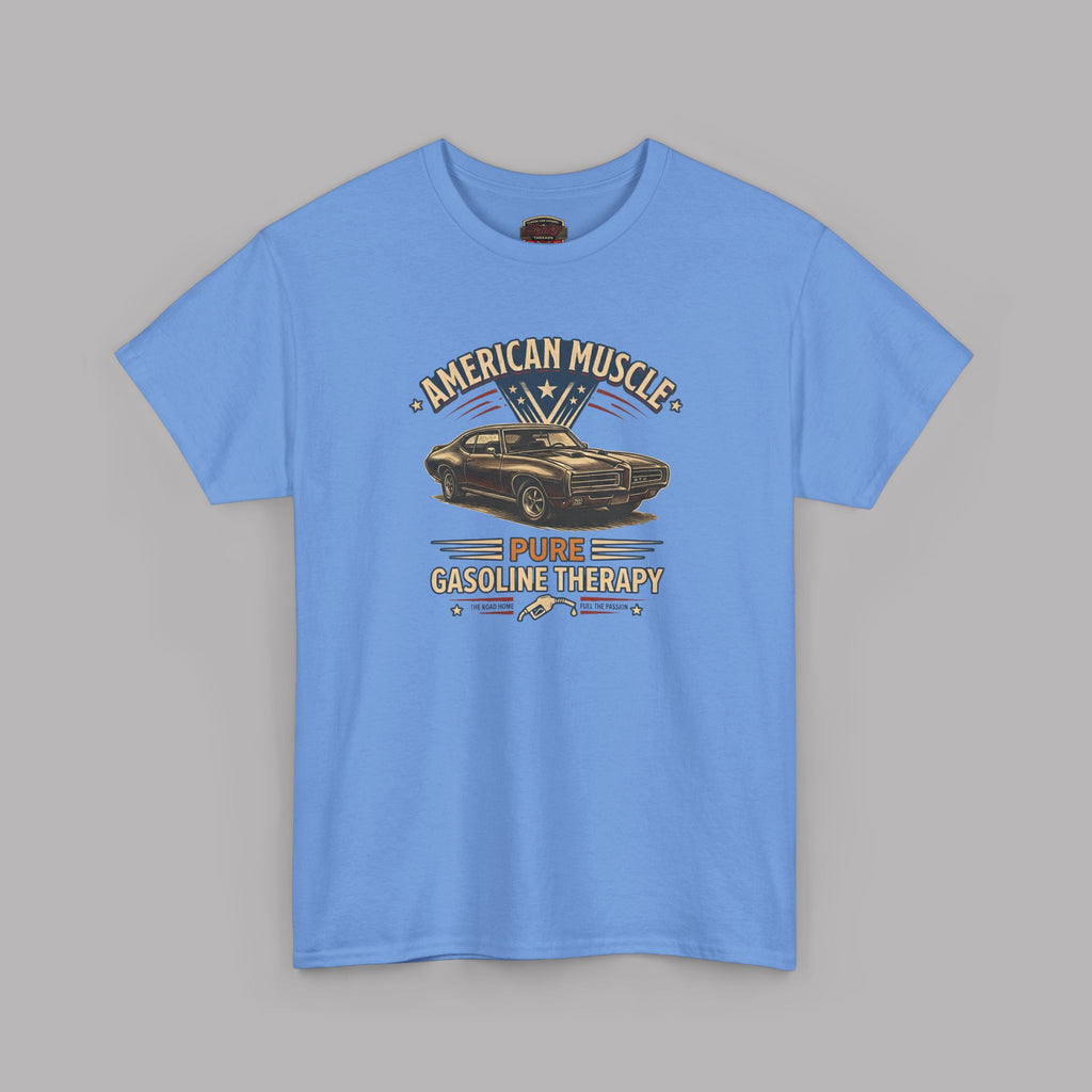American Muscle Car T-Shirt - Pure Gasoline Therapy Tee