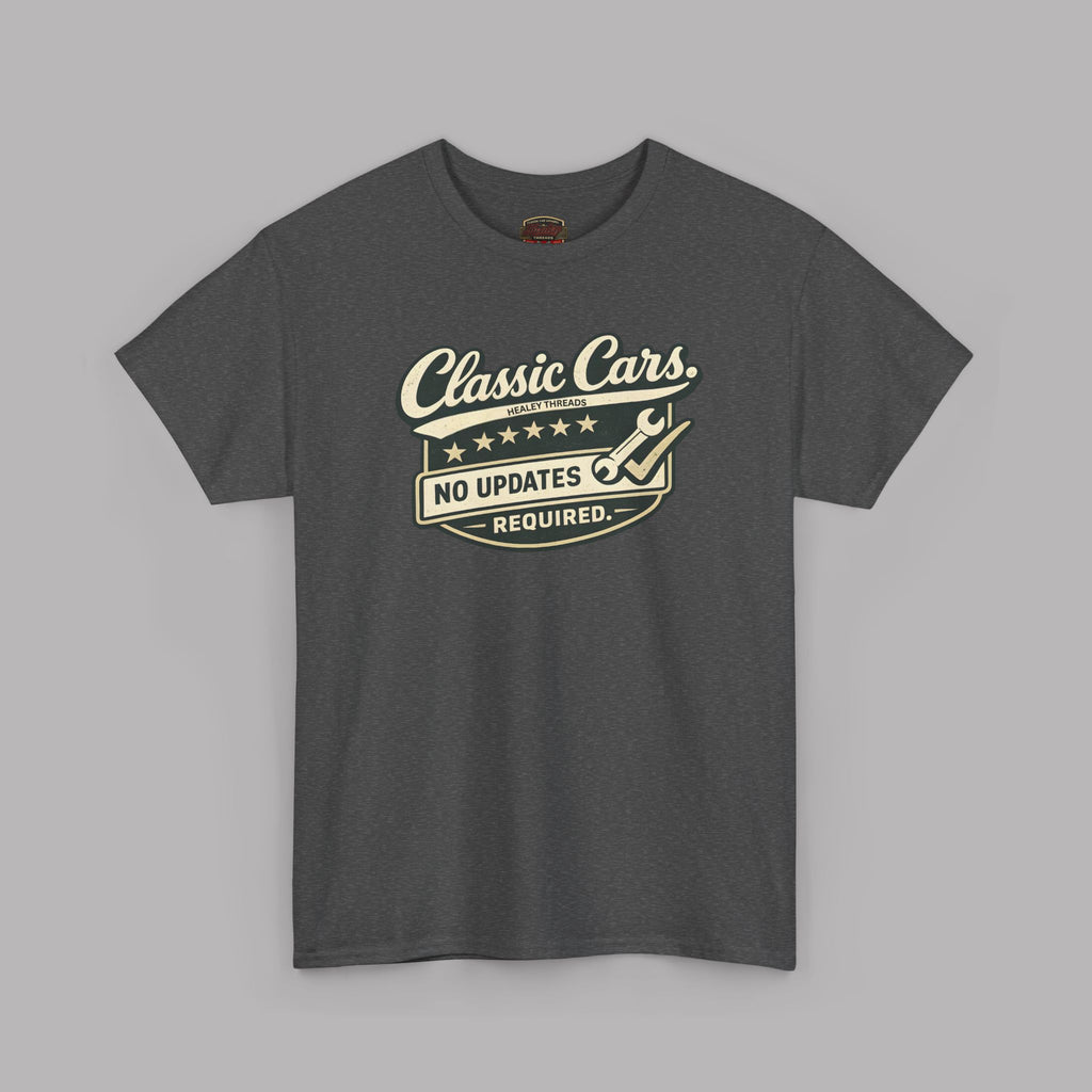Classic Car T-Shirt – No Updates Required Tee