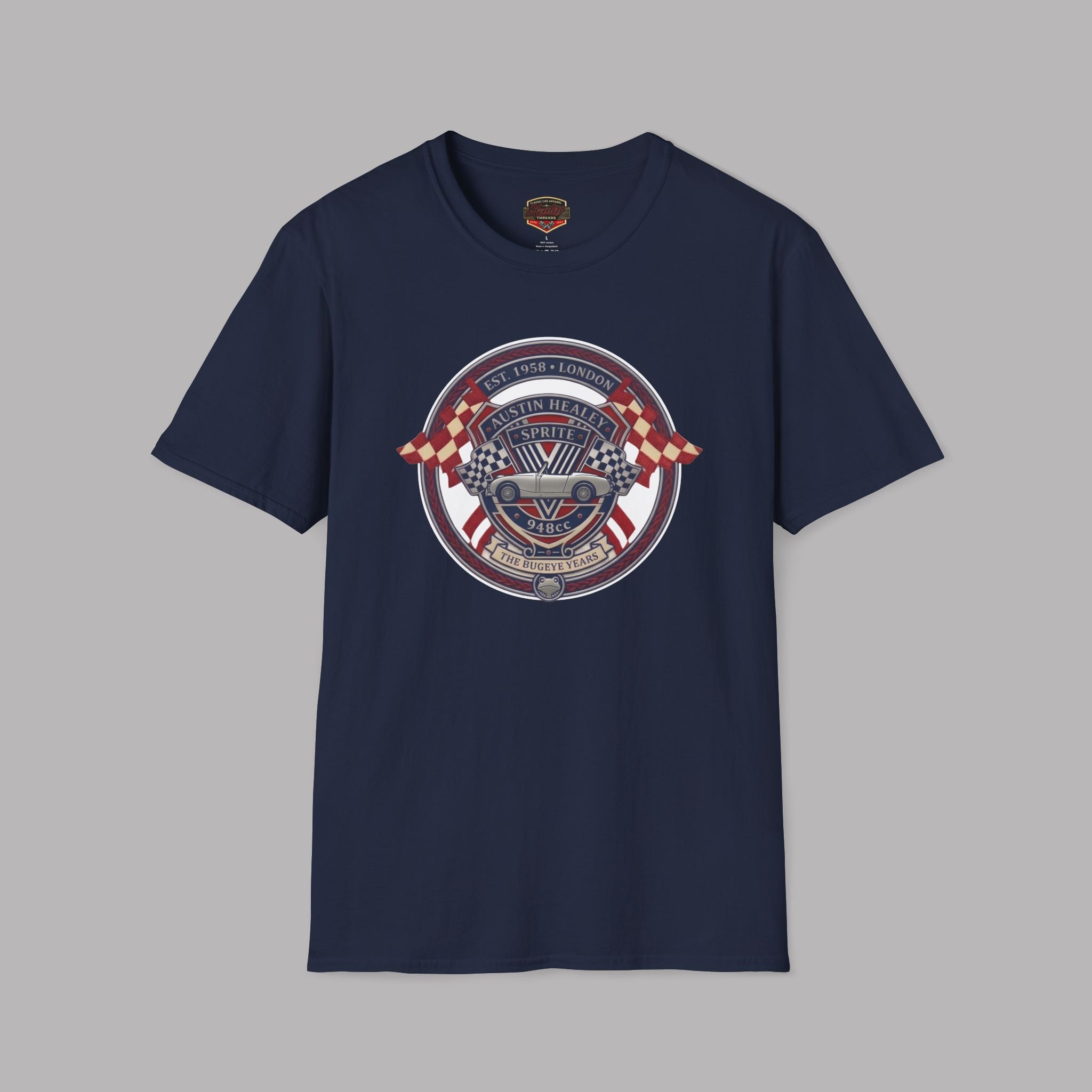 Classic Vintage Austin-Healey Sprite Racing Tee