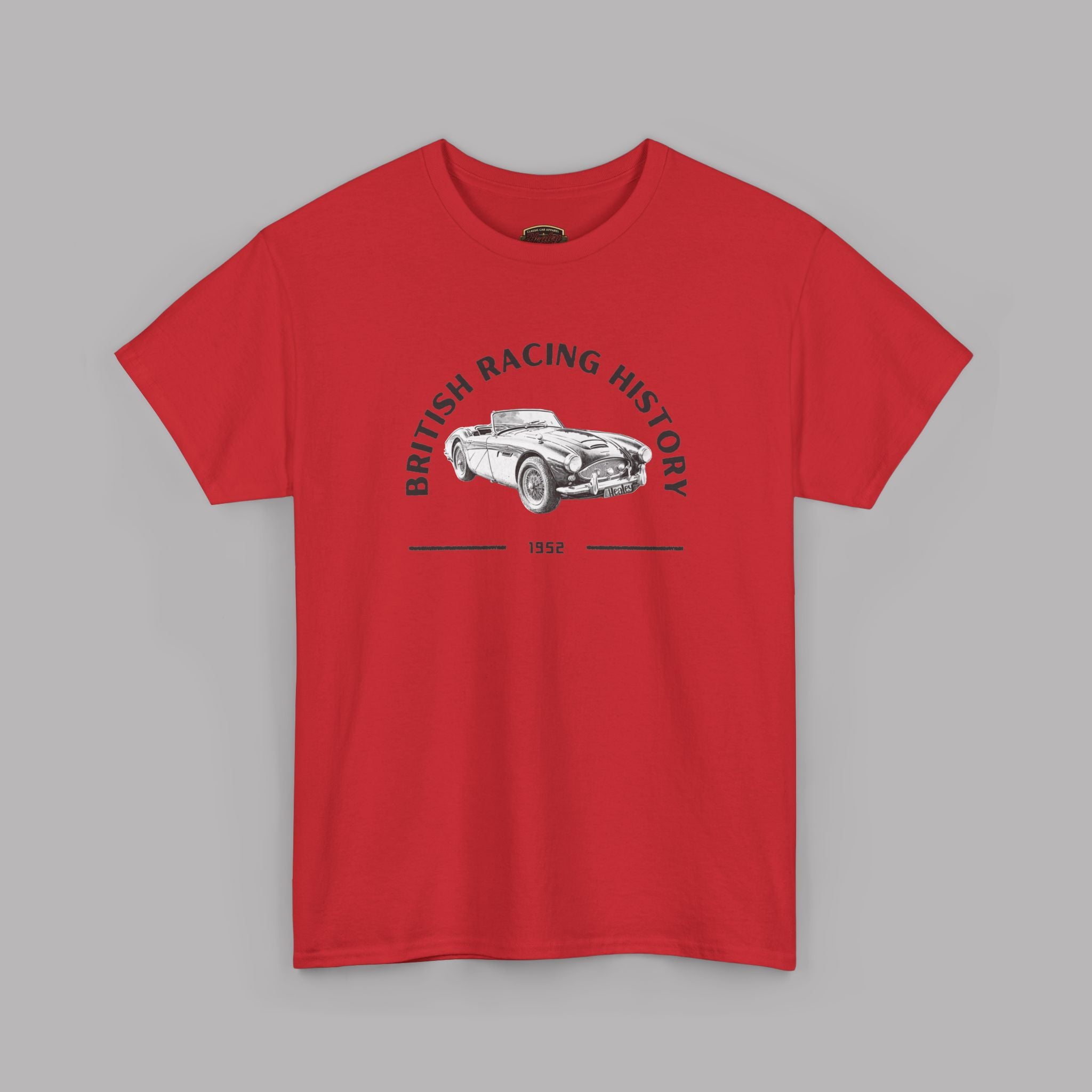 British Racing History Roadster Tee | Vintage Car Shirt