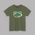 Chrome and Pistons T-Shirt – Vintage Hot Rod Graphic Tee