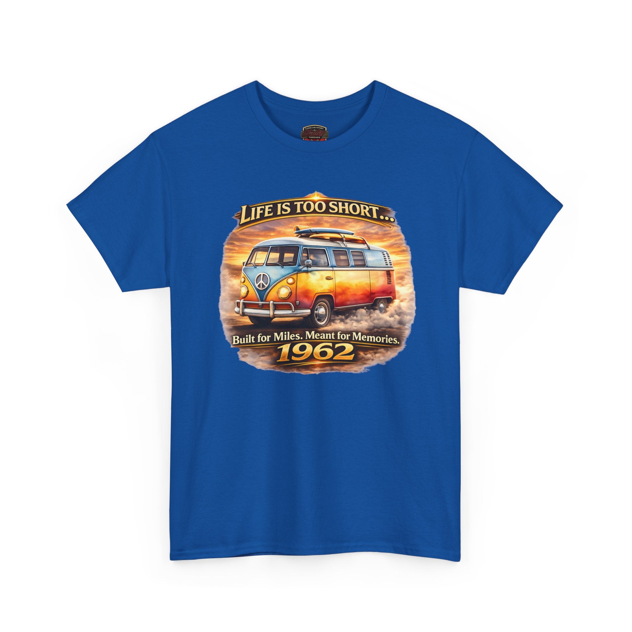 Vintage Camper Van T-Shirt 1962 - Healey Threads Tee