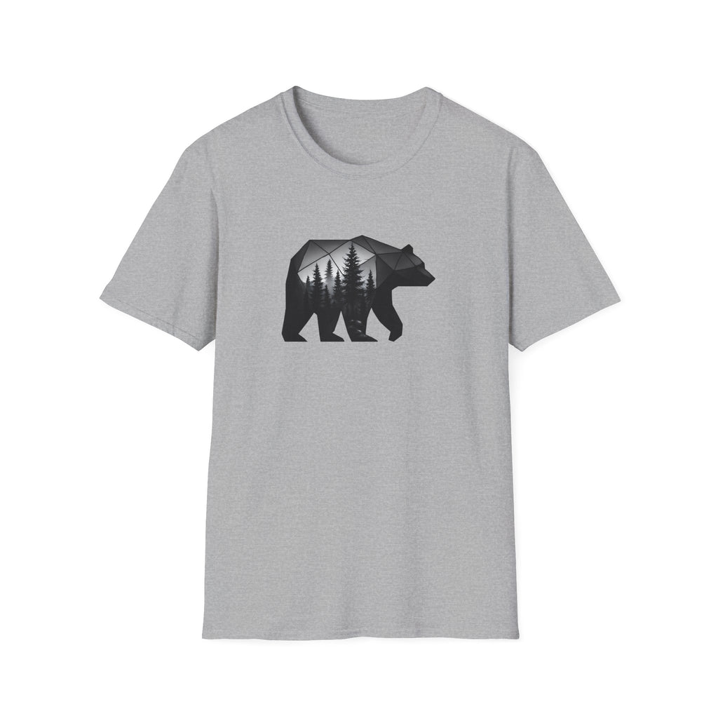 Geometric bear forest T-Shirt
