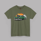 Green Chevy Hot Rod Shirt – Vintage Blown Classic Tee