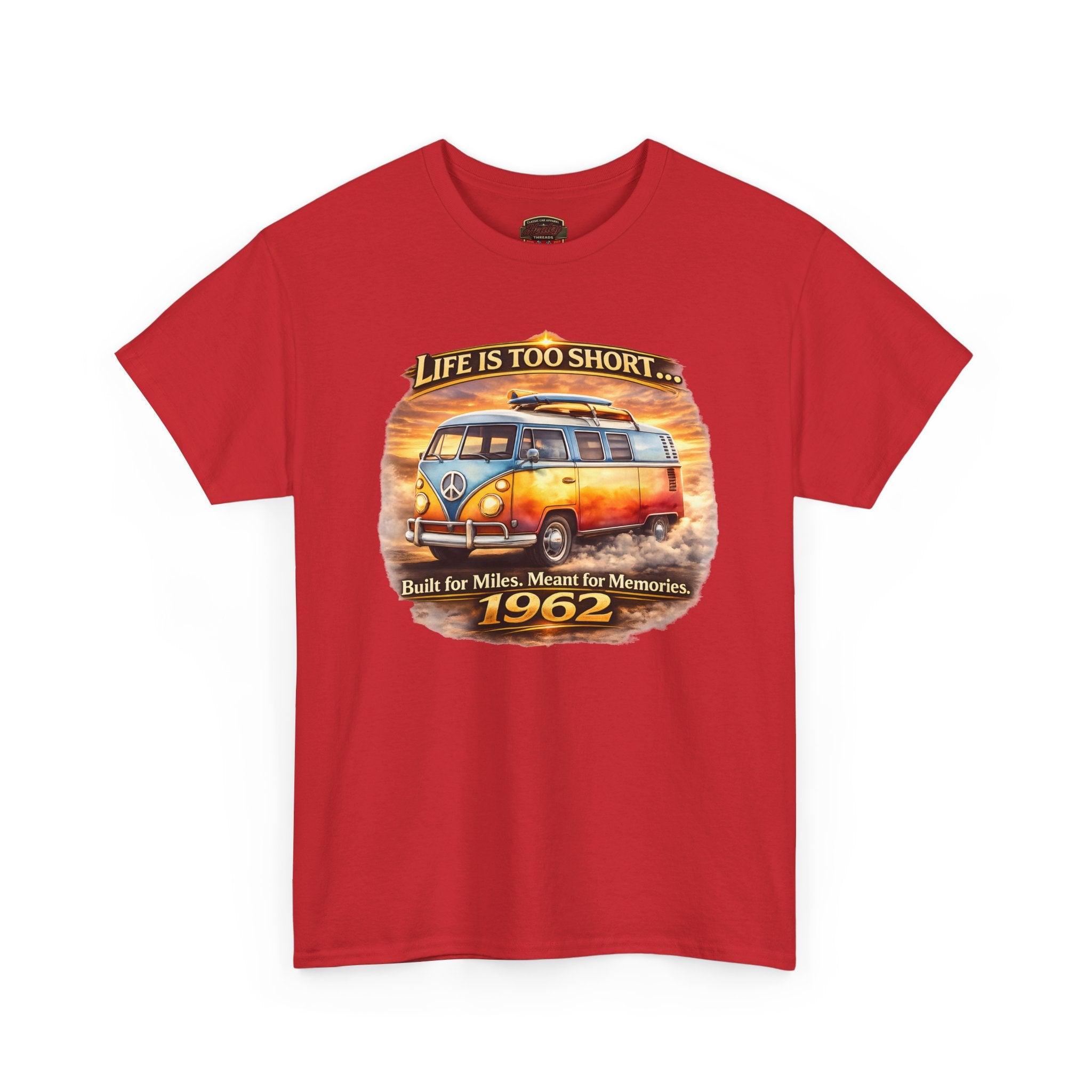 Vintage Camper Van T-Shirt 1962 - Healey Threads Tee