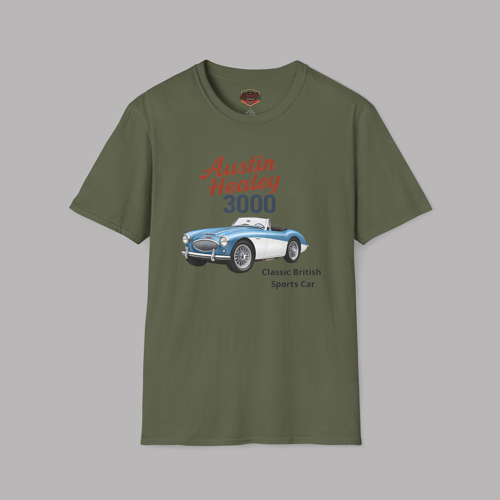 Austin Healey 3000 T-Shirt – Classic British Sports Car