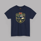 Vintage British Roadster Badge Tee | Classic Racing Shirt