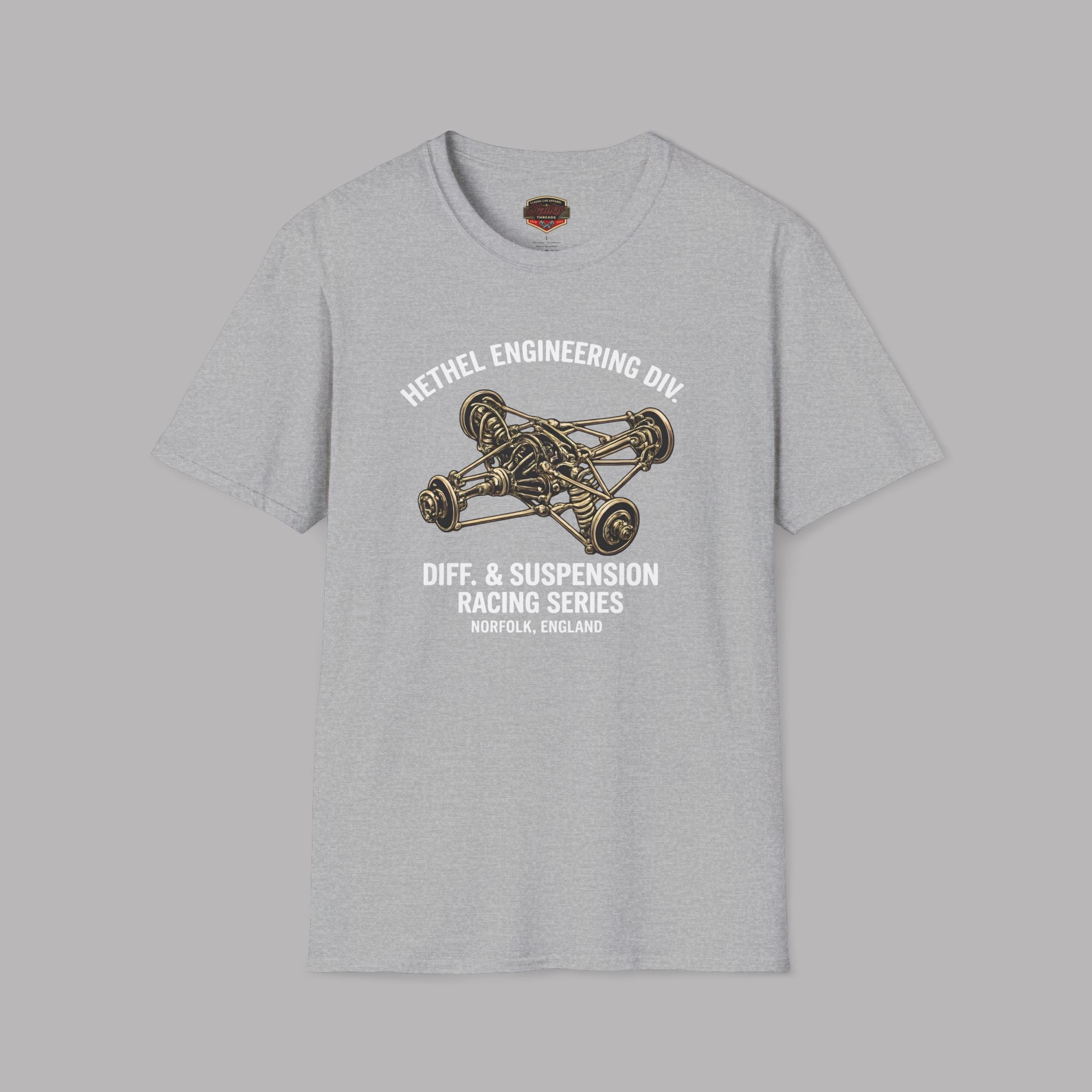 Hethel Engineering Div. T-Shirt - Diff. & Suspension Racing Series Tee
