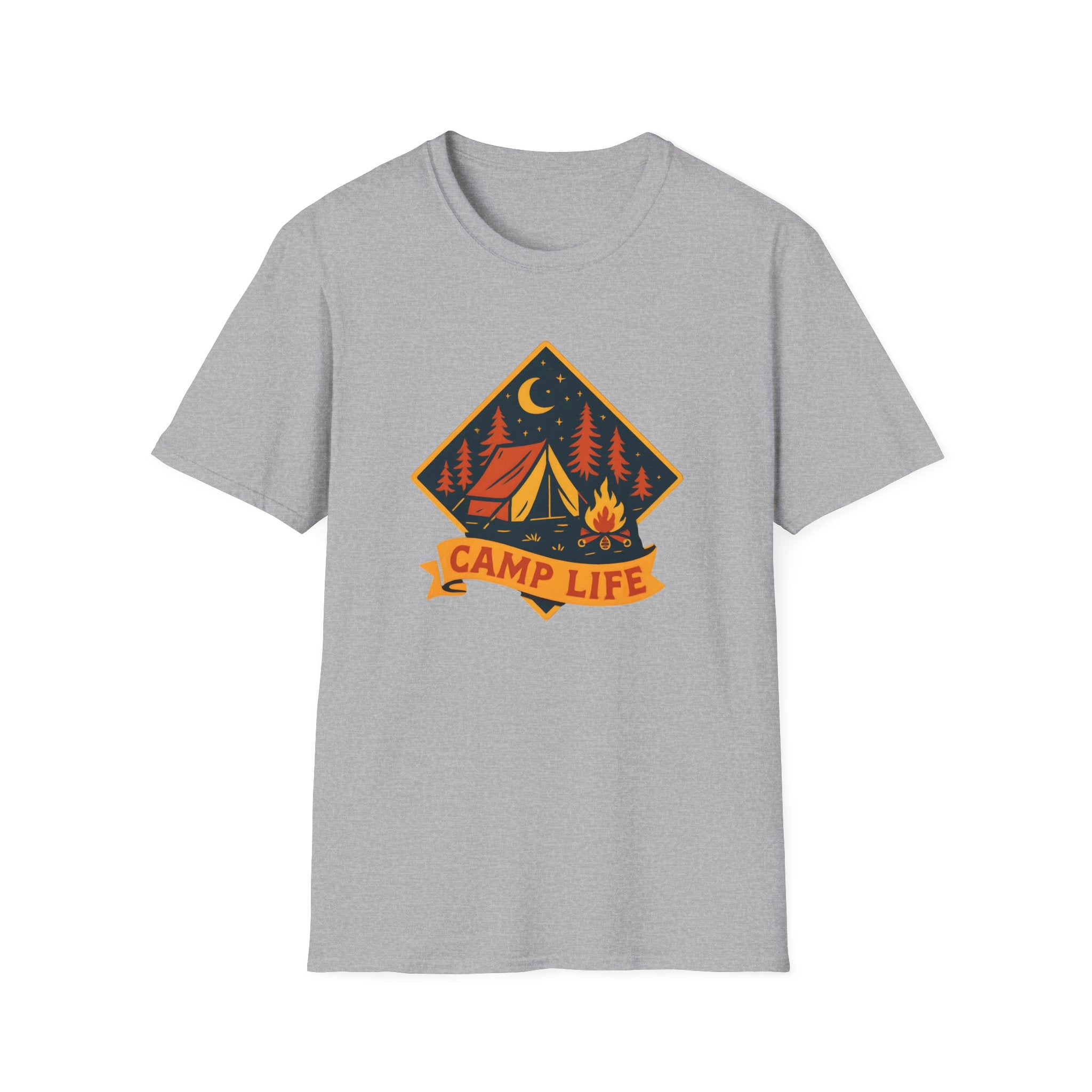 Camping Night Campfire T-Shirt