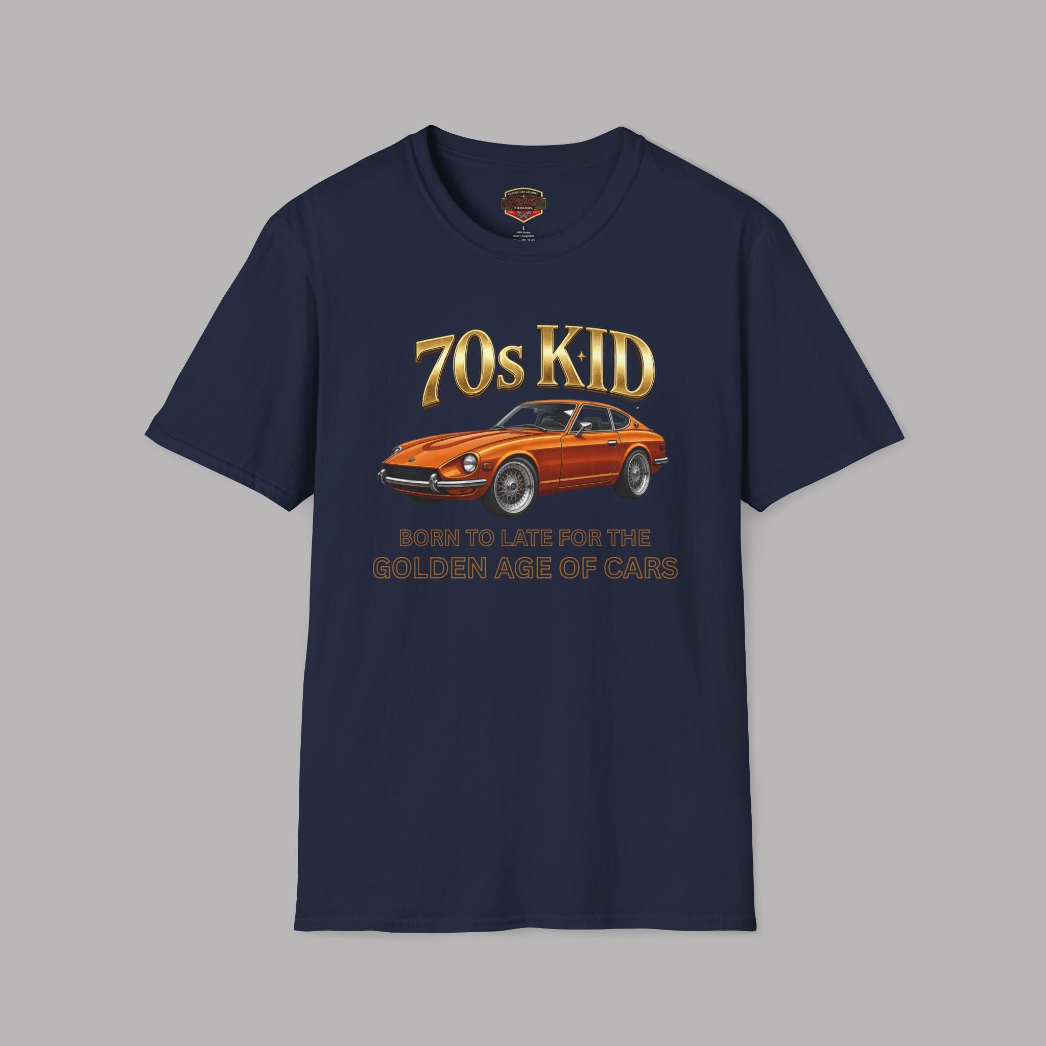 70s Kid Classic Car T-Shirt - Vintage Datsun 240Z Graphic Tee