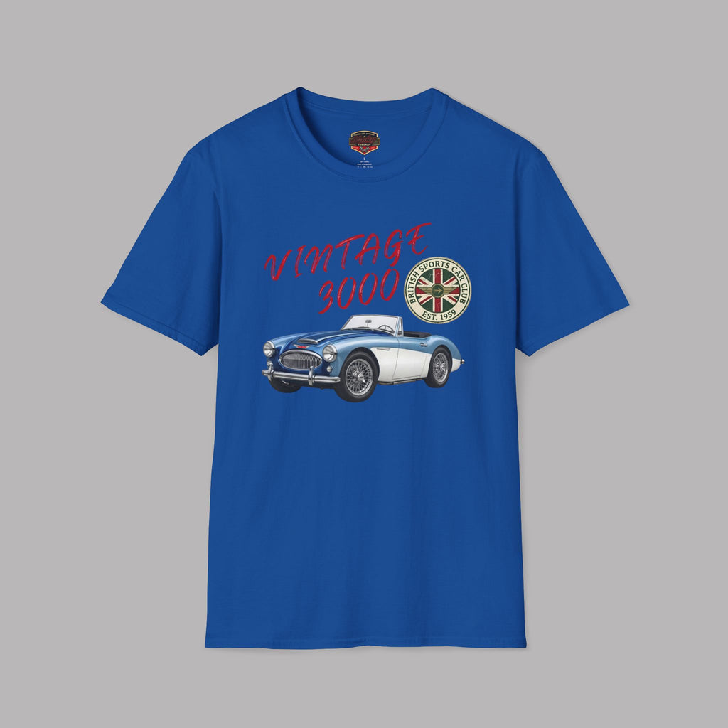 Vintage Roadster Club Tee | Classic British Sports Car Gift