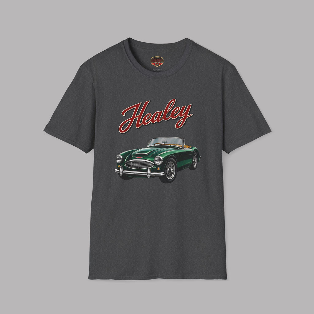 Healey Classic Car T-Shirt | Vintage Green Sports Car Tee