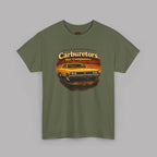 Carburetors Not Computers T-Shirt - Vintage Muscle Car Tee