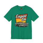 Engine On Vintage Car T-Shirt - Retro Classic Auto Tee
