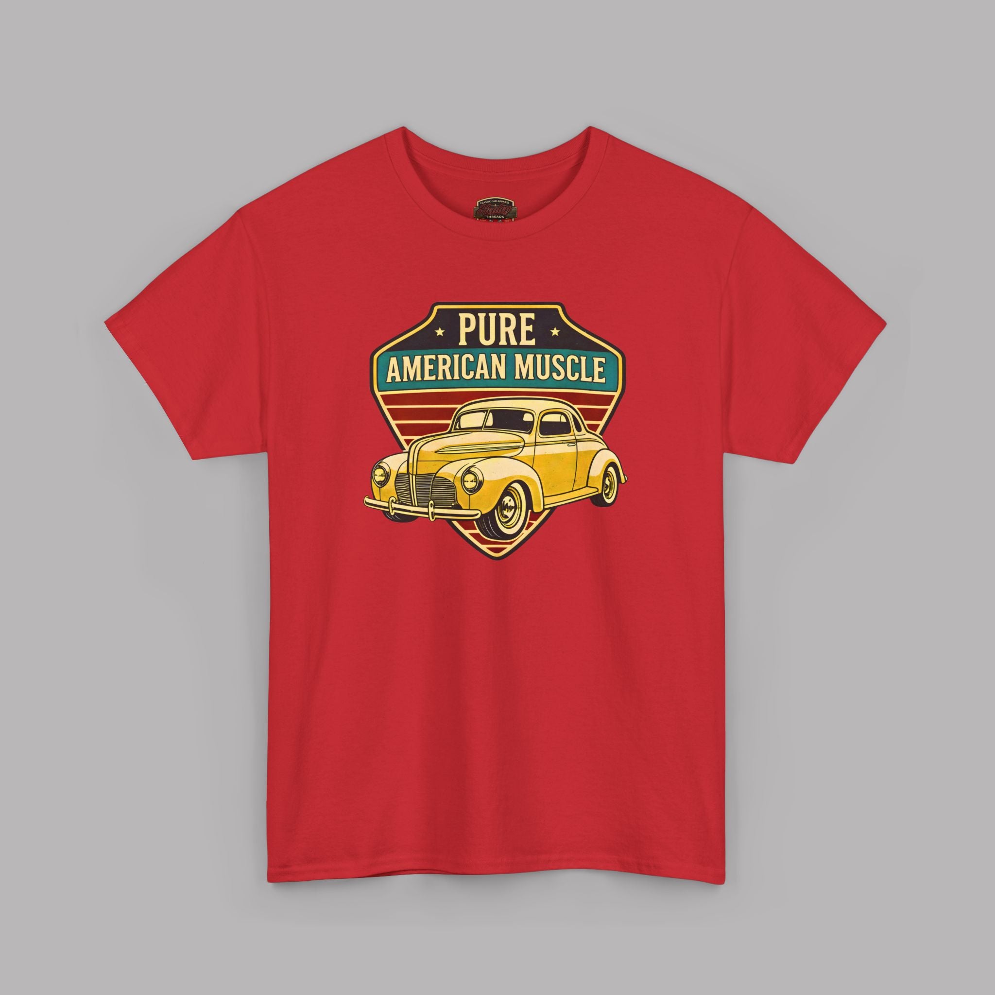Vintage American Muscle Car T Shirt – Retro Classic Tee