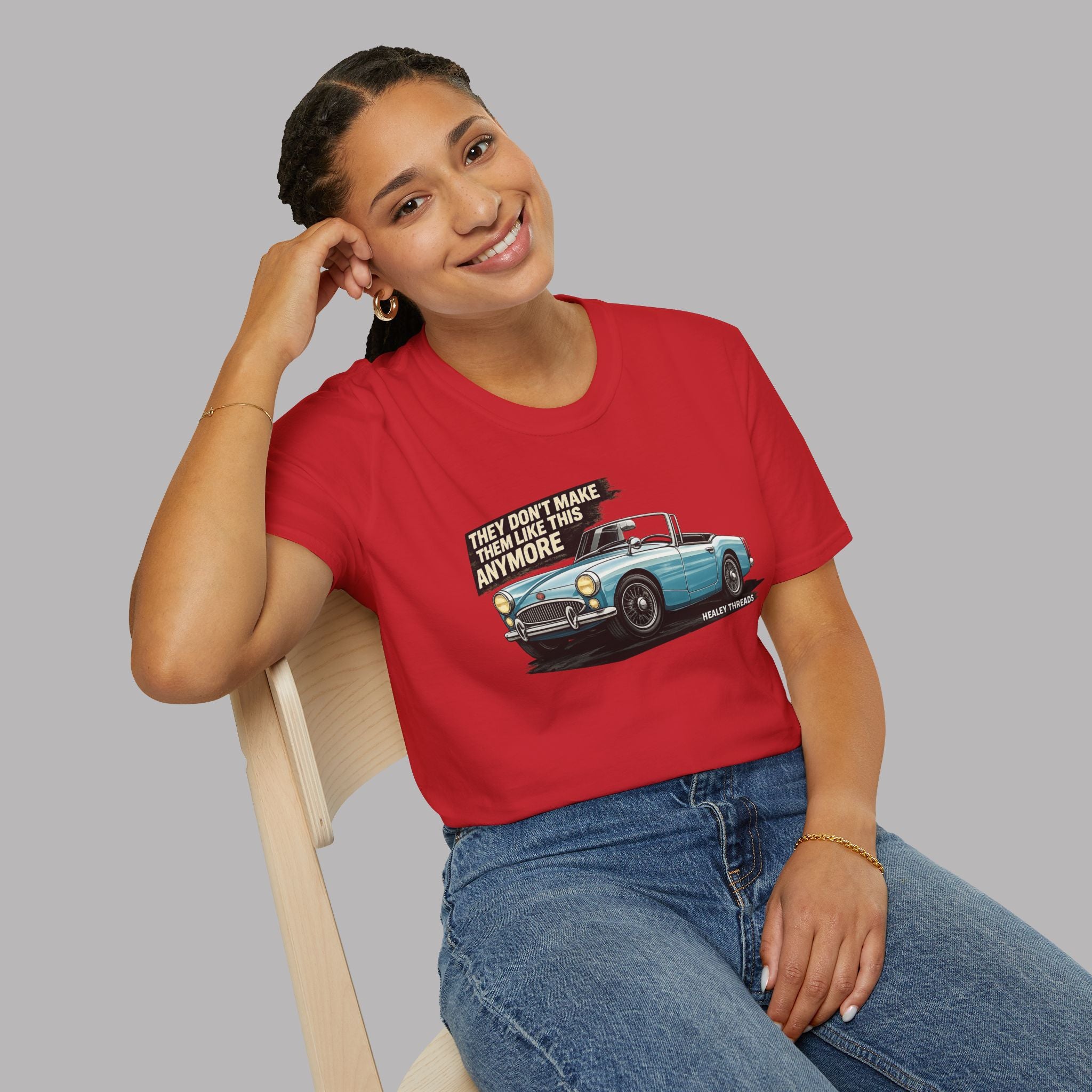 Vintage Car Graphic Tee - They Don't Make Them Like This Anymore